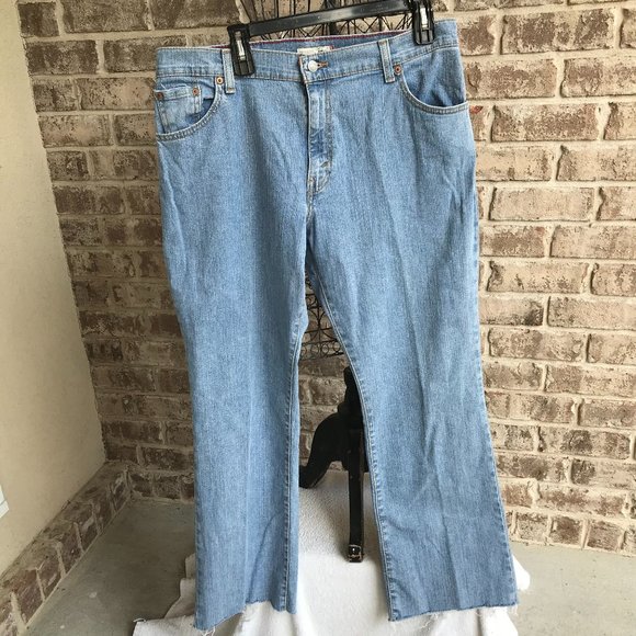 Levi's Relaxed Boot Cut 550 Jeans 14M Vintage 90's - Picture 7 of 15